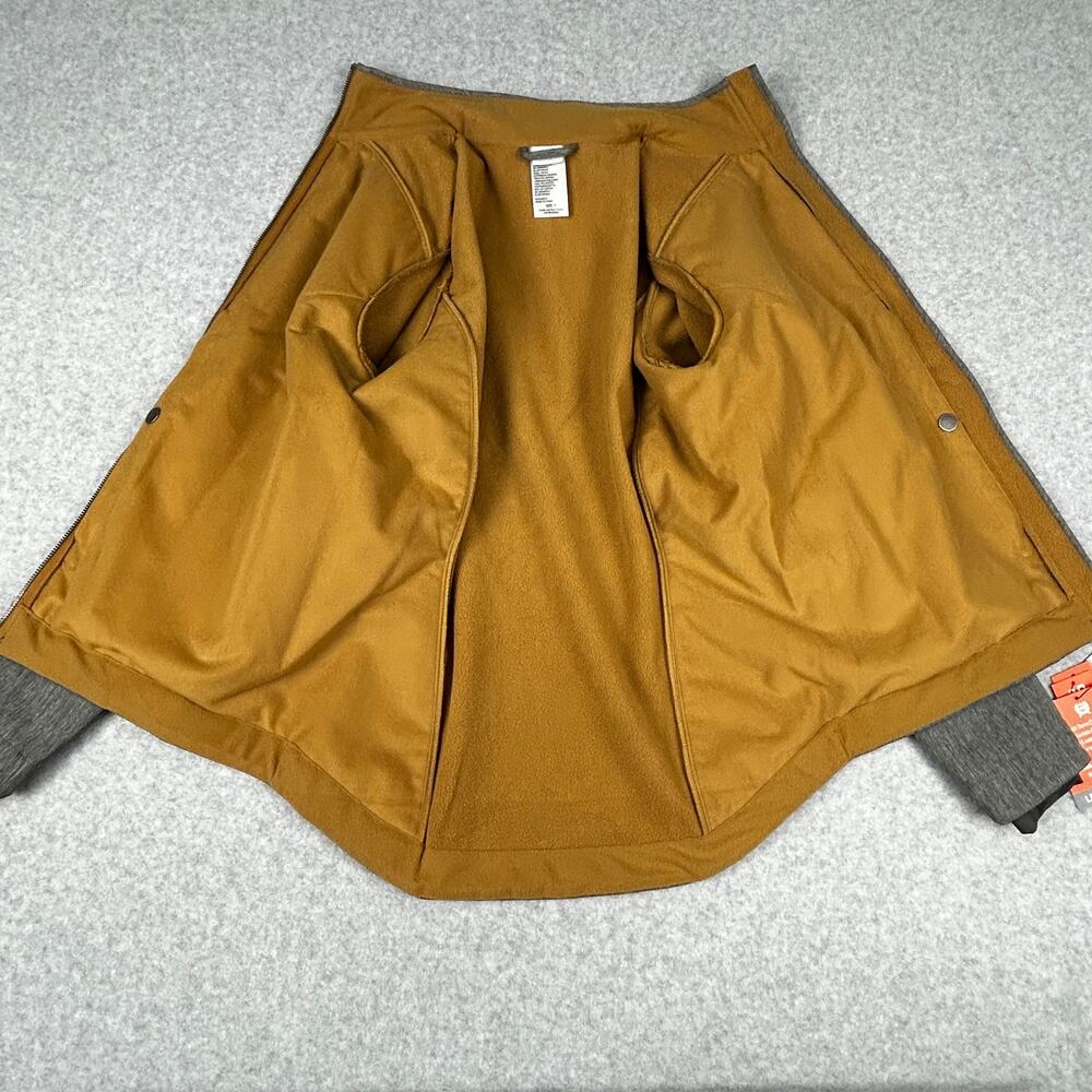Cinch Concealed Carry Ladies Jacket Size Small Gray Tan NWT Softshell Bonded - Picture 5 of 8